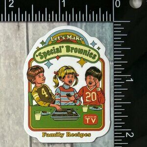 🌀10/$10🌀 60s 70s Retro Horror Dark Humor Reusable Waterproof Vinyl Sticker